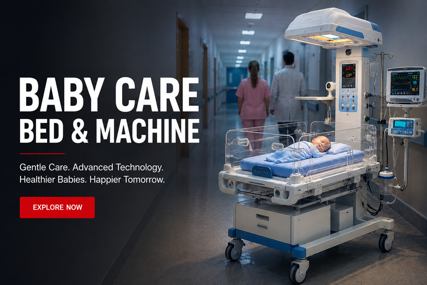 Baby care bed machine Delhi
