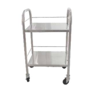 Instrument Trolley Two Shelves  Manufacturers in Delhi