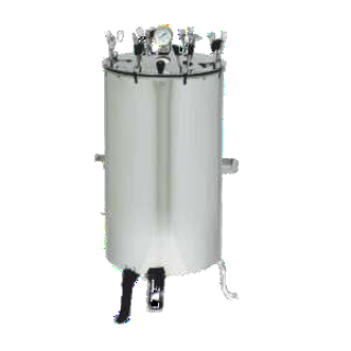 Verticle Double Drum Autoclave Wing Nut Type (S.S.)  Manufacturers in Delhi