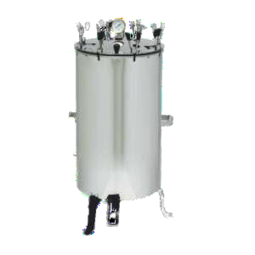 Verticle Double Drum Autoclave Wing Nut Type (S.S.) Manufacturers in Balod Verticle Double Drum Autoclave Wing Nut Type (S.S.) Manufacturers in Balod